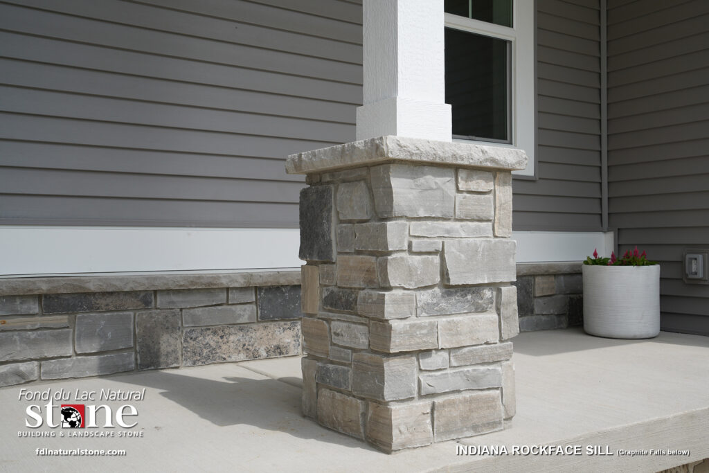 Indiana Rockface Sills - Fond du Lac Natural Stone